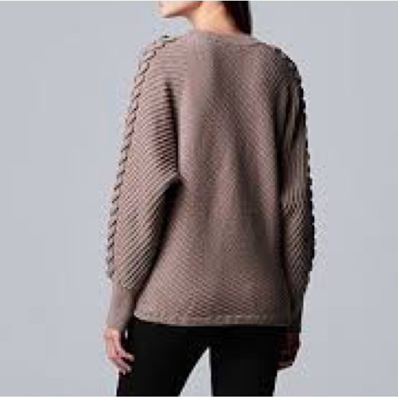 Simply Vera Vera Wang Sweaters - Women's Brown Sweater